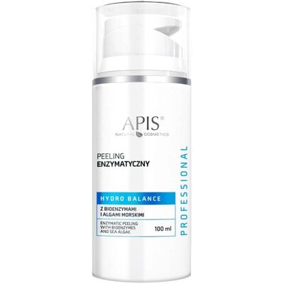 Apis Natural Cosmetics Hydro Balance Professional - Enzymatic Peeling - Sensitive Skin - 100ml Apis Natural Cosmetics Hydro Balance Professional - Enzymatic Peeling - Sensitive Skin - 100ml