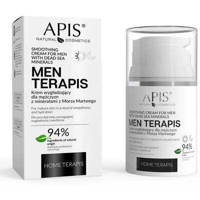 Apis Natural Cosmetics Cremă pentru Față Bărbați - Minerale din Marea Moartă - 50ml Apis Natural Cosmetics Cremă pentru Față Bărbați - Minerale din Marea Moartă - 50ml