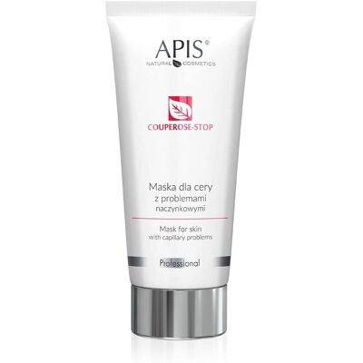 Apis Natural Cosmetics Couperose-Stop Maske - Creme, Empfindliche Haut, 200ml Apis Natural Cosmetics Couperose-Stop Maske - Creme, Empfindliche Haut, 200ml