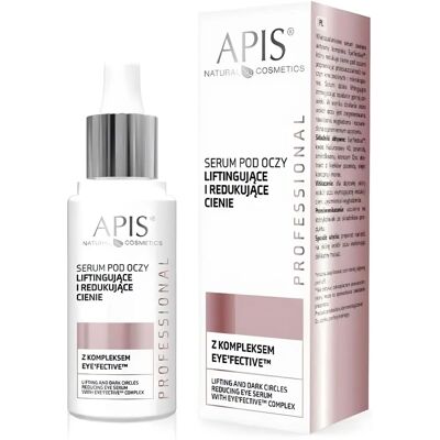 Apis Natural Cosmetics Augenpflege - Serum Pod Oczy Liftinguj? Ce I Redukuj? Ce Cienie Z Kompleksem Eye'fective? 30ml Apis Natural Cosmetics Augenpflege - Serum Pod Oczy Liftinguj? Ce I Redukuj? Ce Cienie Z Kompleksem Eye'fective? 30ml
