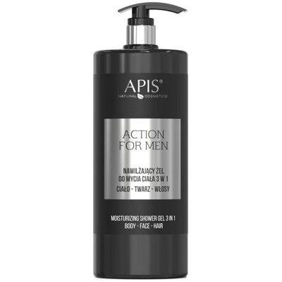 Apis Action Für Männer 3in1 Duschgel - Körper, Gesicht & Haarpflege Apis Action Für Männer 3in1 Duschgel - Körper, Gesicht & Haarpflege