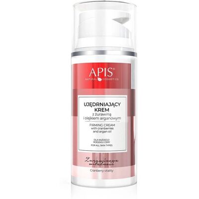 Apis Natural Cosmetics Cranberry Vitality Creme - Festigung, Hydratation, Gesicht, Hals, Dekolleté Apis Natural Cosmetics Cranberry Vitality Creme - Festigung, Hydratation, Gesicht, Hals, Dekolleté