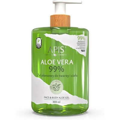 Apis Natural Cosmetics Aloe Vera Intenzív Hidratáló Gél arcra, testre és hajra - Hidratáló Gél Apis Natural Cosmetics Aloe Vera Intenzív Hidratáló Gél arcra, testre és hajra - Hidratáló Gél