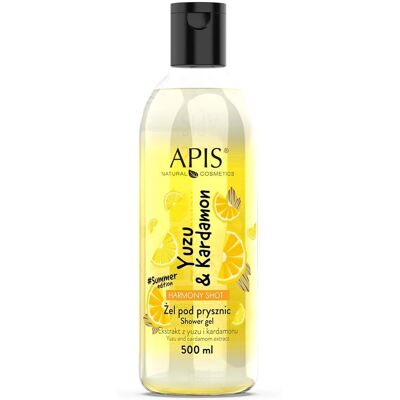 Gel Doccia Apis Natural Cosmetics Yuzu & Cardamom - Idratante & Armonizzante Gel Doccia Apis Natural Cosmetics Yuzu & Cardamom - Idratante & Armonizzante