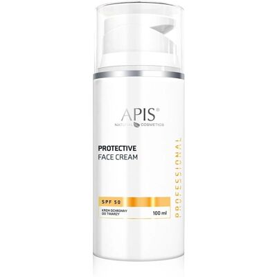 Apis Natural Cosmetics Cremă de Față SPF 50 - Piele sensibilă, 100ml Apis Natural Cosmetics Cremă de Față SPF 50 - Piele sensibilă, 100ml