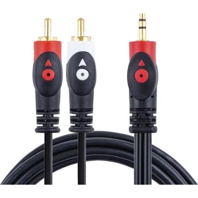 Libox - Lb0024 - 3,5Mm zu RCA X2 - 5m - Kabel Libox - Lb0024 - 3,5Mm zu RCA X2 - 5m - Kabel