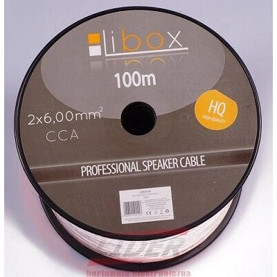 Libox Transparent 100m Lautsprecherkabel LB0049 Libox Transparent 100m Lautsprecherkabel LB0049