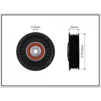 Caffaro 82-22 Keilriemen-Spanner - Timing Belt Tensioner Caffaro 82-22 Keilriemen-Spanner - Timing Belt Tensioner