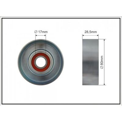 Caffaro Modell 498-00 Spannrolle - Spannrolle Caffaro Modell 498-00 Spannrolle - Spannrolle