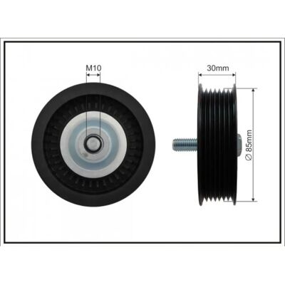 CAFFARO 500335 - Vratná/vodiaca kladka - Mercedes-Benz OEM A6422002070 CAFFARO 500335 - Vratná/vodiaca kladka - Mercedes-Benz OEM A6422002070