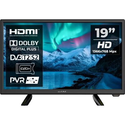 Kiano Slim 19" HD Ready D-LED DVB-T2 - Telewizor Kiano Slim 19" HD Ready D-LED DVB-T2 - Telewizor