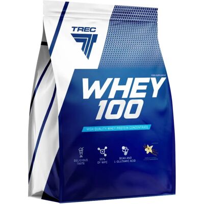 Trec Nutrition Whey 100 - Wanilia - 2275g Proszek Białkowy Trec Nutrition Whey 100 - Wanilia - 2275g Proszek Białkowy
