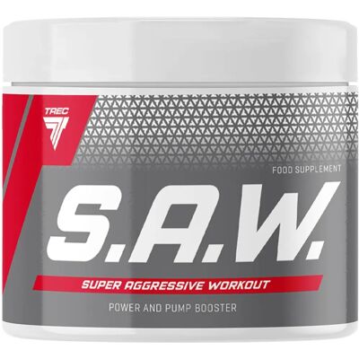 Trec Nutrition Trec S.A.W. Cherry Grapefruit - 200g - Pre-Workout Supplement Trec Nutrition Trec S.A.W. Cherry Grapefruit - 200g - Pre-Workout Supplement