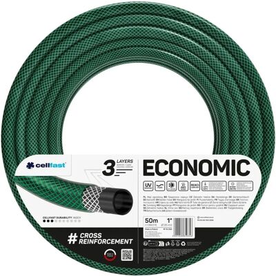 Manguera de jardín Cellfast 1" 50M - Resistente a UV y a algas Manguera de jardín Cellfast 1" 50M - Resistente a UV y a algas