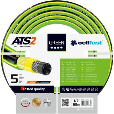 Cellfast Tuinslang 15-120 Groen ATS2 - Tuinslang Cellfast Tuinslang 15-120 Groen ATS2 - Tuinslang