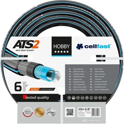 Manguera Cellfast PVC 25 m - Resistente a UV, 6 Capas Manguera Cellfast PVC 25 m - Resistente a UV, 6 Capas