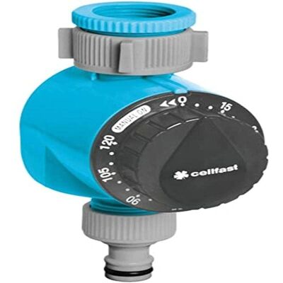 Cellfast Manuelle Gartenschlauch Wasseruhr - Hozelock Kompatibel - Batteriefrei Cellfast Manuelle Gartenschlauch Wasseruhr - Hozelock Kompatibel - Batteriefrei
