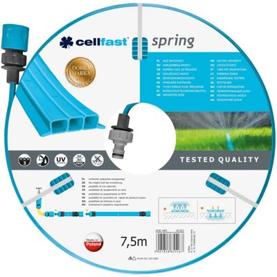 Nastro da giardino Cellfast 7,5 m - Conjunto di irrigazione con ugelli Nastro da giardino Cellfast 7,5 m - Conjunto di irrigazione con ugelli
