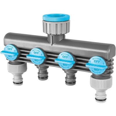 Distributeur d'eau 4 voies - Cellfast - Ligne Idéal Plus - Publicité Distributeur d'eau 4 voies - Cellfast - Ligne Idéal Plus - Publicité