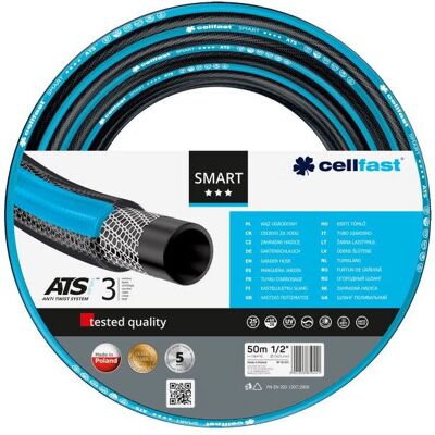 Cellfast Smart Atsv Kertitömlő 50m - Tömlő Cellfast Smart Atsv Kertitömlő 50m - Tömlő