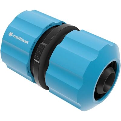 Cellfast Slangverbinder - 53-105 - Blauw - 3/4 inch - Tuinslangkoppeling Cellfast Slangverbinder - 53-105 - Blauw - 3/4 inch - Tuinslangkoppeling