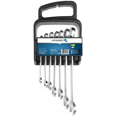 Högert HT1W490 - Sada klíčů - 8-19 mm - CrV Högert HT1W490 - Sada klíčů - 8-19 mm - CrV