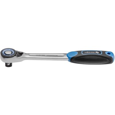 Chave de catraca Högert HT1R304 - Disco rotativo 1/4" Chave de catraca Högert HT1R304 - Disco rotativo 1/4"