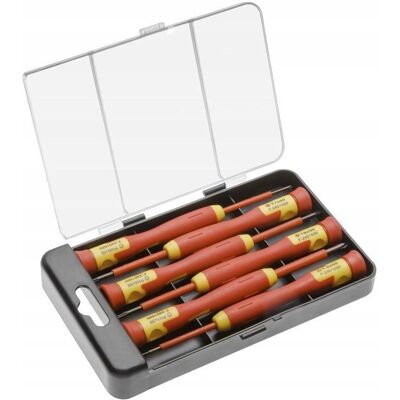 Högert HT1S986 Präzisions-Isolierte Schraubendreher-Set Högert HT1S986 Präzisions-Isolierte Schraubendreher-Set