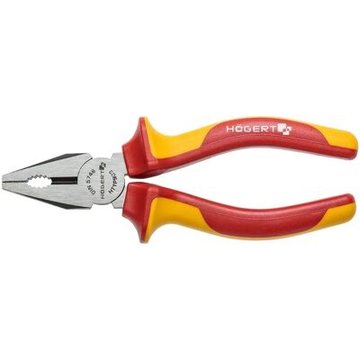 Högert 180mm VDE Isolierte Universalzange - Zange Högert 180mm VDE Isolierte Universalzange - Zange