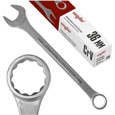 MJW Llave Combinada 36mm - Acero CrV de Alta Calidad MJW Llave Combinada 36mm - Acero CrV de Alta Calidad