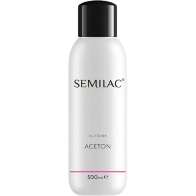 Semilac Liquids Pure Acetone for Gel Nails Removal - 500ml Semilac Liquids Pure Acetone for Gel Nails Removal - 500ml