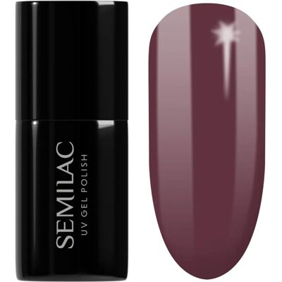 Vernis semi-permanent Semilac Dark Chocolate UV - 7ml Vernis semi-permanent Semilac Dark Chocolate UV - 7ml