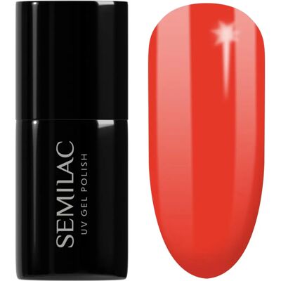 Semilac UV Hybrid Hottie - Vernis gel rouge - 7ml Semilac UV Hybrid Hottie - Vernis gel rouge - 7ml