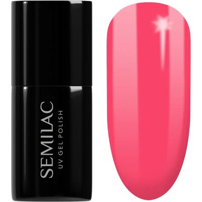 Semilac Electric Pink - Vernis à Ongles - 7ml - Publicité Semilac Electric Pink - Vernis à Ongles - 7ml - Publicité