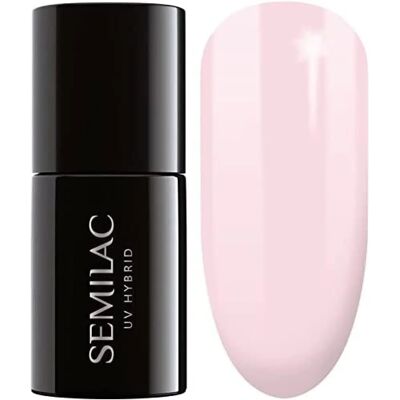 Semilac Vernis hybride UV Pink Opal - Longue tenue, 7ml - Publicité Semilac Vernis hybride UV Pink Opal - Longue tenue, 7ml - Publicité