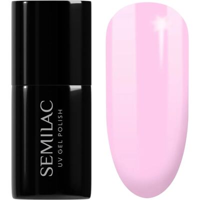 Vernis Gel Semilac Pink Smile - 7ml, Longue Durée, Fini Brillant Vernis Gel Semilac Pink Smile - 7ml, Longue Durée, Fini Brillant