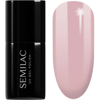 Semilac Nude Beige Rose UV Hybrydowy lakier do paznokci - Lakier do paznokci Semilac Nude Beige Rose UV Hybrydowy lakier do paznokci - Lakier do paznokci