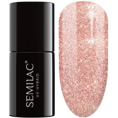 Semilac Oro Rosa UV Híbrido Esmalte de Uñas - Día Especial Semilac Oro Rosa UV Híbrido Esmalte de Uñas - Día Especial