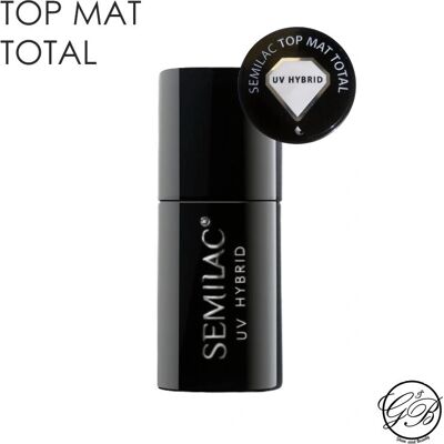 Semilac Matt Top - Hybrid-Gel Nagellack - 7ml Semilac Matt Top - Hybrid-Gel Nagellack - 7ml