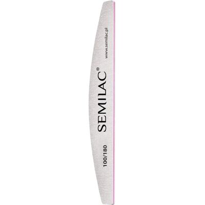 Semilac Accessories Nail File - Dual Grit 100/180 - Manicure Tool Semilac Accessories Nail File - Dual Grit 100/180 - Manicure Tool