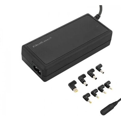Qoltec 50012 Schwarzes Universallaptop-Ladegerät - Laptop Ladegerät Qoltec 50012 Schwarzes Universallaptop-Ladegerät - Laptop Ladegerät