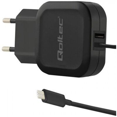 Caricatore Universale Qoltec 50190 - USB-C & USB 2.0 - Montaggio a parete Caricatore Universale Qoltec 50190 - USB-C & USB 2.0 - Montaggio a parete