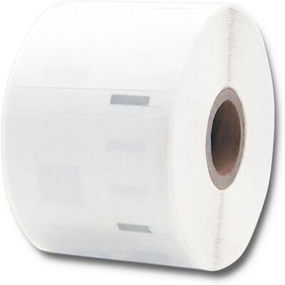 Qoltec - 50235 - 57 x 32 mm - Biały - rolka etykiet Qoltec - 50235 - 57 x 32 mm - Biały - rolka etykiet