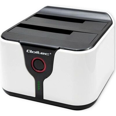 Qoltec HDD Dockingstation - Unterstützt 2,5" & 3,5" SSD/HDD - USB 3.0 Qoltec HDD Dockingstation - Unterstützt 2,5" & 3,5" SSD/HDD - USB 3.0