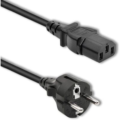 Qoltec 50369 Stromkabel - IEC C13, Typ F Stecker, 2,5 m Qoltec 50369 Stromkabel - IEC C13, Typ F Stecker, 2,5 m