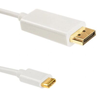 Qoltec 50413 DisplayPort USB-C Adapter - 4K-Unterstützung Qoltec 50413 DisplayPort USB-C Adapter - 4K-Unterstützung