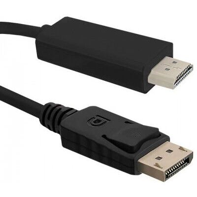 Qoltec 50441 DisplayPort Kabel - 2M Unterstützung 4K Qoltec 50441 DisplayPort Kabel - 2M Unterstützung 4K