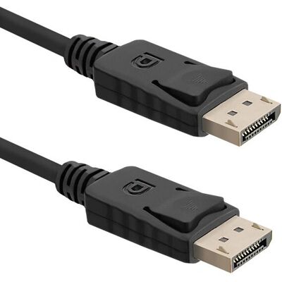 Qoltec v1.1 M DisplayPort-Kabel - 2m - Verschluss Qoltec v1.1 M DisplayPort-Kabel - 2m - Verschluss
