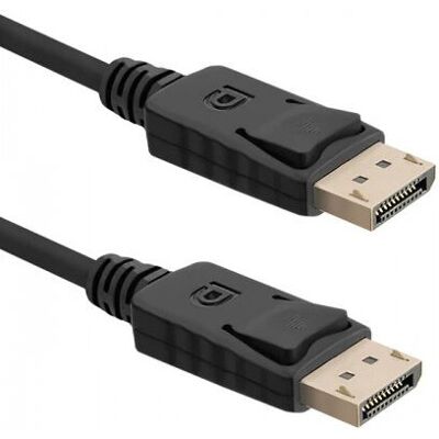 Qoltec 3m DisplayPort Schwarz - DisplayPort Kabel Qoltec 3m DisplayPort Schwarz - DisplayPort Kabel