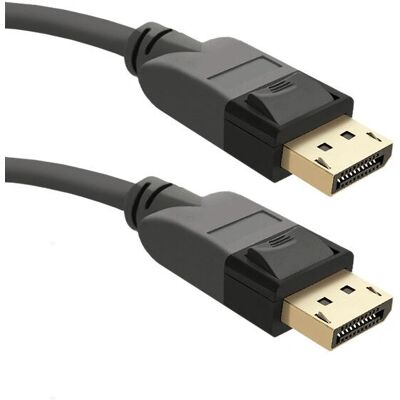Qoltec 50465 DisplayPort-Kabel - 1 M - Schwarz Qoltec 50465 DisplayPort-Kabel - 1 M - Schwarz